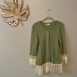 Altar’d State Polka Dot Cardigan